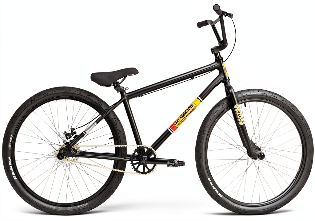 R4 BMX bike in action at a skate park