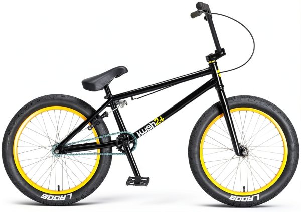 BMX Bike Mafiabikes Kush 2+ Black Gold Lightweight-0